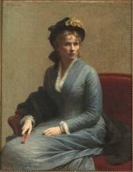 Charlotte Dubourg (1850-1921), soeur de la femme de l'artiste (Henri Fantin-Latour) - Muzeo.com