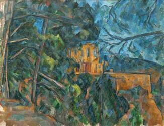 Chateau Noir (Paul Cézanne) - Muzeo.com