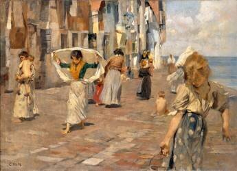 Chioggia (Vénétie) (Ettore Tito) - Muzeo.com