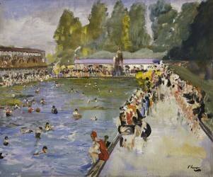Chiswick Baths (John Lavery) - Muzeo.com