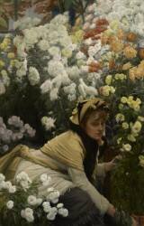 Chrysanthemums (James Tissot) - Muzeo.com