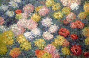 Chrysanthemums (Claude Monet) - Muzeo.com