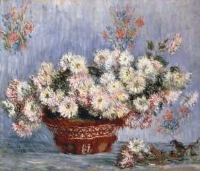 Chrysanthemums (Claude Monet) - Muzeo.com