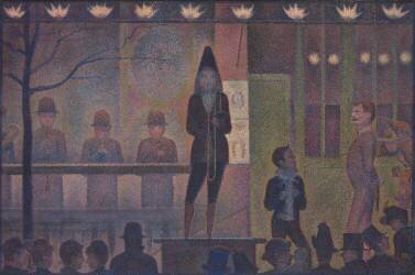 Circus Sideshow (Georges Seurat) - Muzeo.com