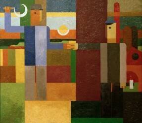 City and country (Franz Wihelm Seiwert) - Muzeo.com