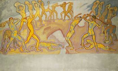 Clash of the Titans (Koloman Moser) - Muzeo.com