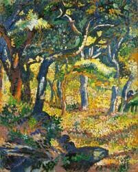 Clearing in Provence (Henri-Edmond Cross) - Muzeo.com
