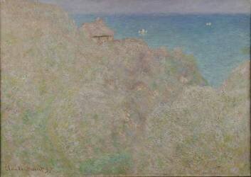 Cliffs at Varengeville (Claude Monet) - Muzeo.com