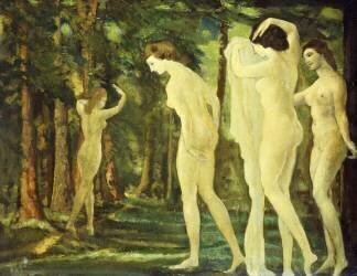 Cloud of Change (Arthur Bowen Davies) - Muzeo.com