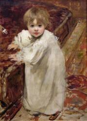 Colette's First Steps (Henri Gervex) - Muzeo.com