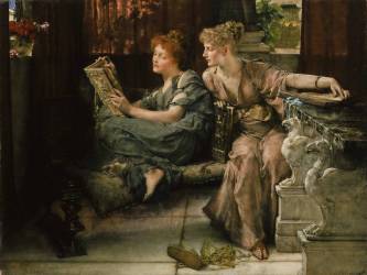 Comparison (Lawrence Alma-Tadema) - Muzeo.com