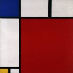 Composition with Red, Blue and Yellow (Piet Mondrian) - Muzeo.com