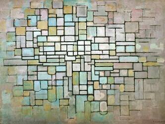 Compostion No.II (Piet Mondrian) - Muzeo.com