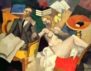 Conjugal Life (Roger de La Fresnaye) - Muzeo.com