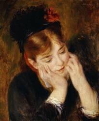 Contemplation (Auguste Renoir) - Muzeo.com