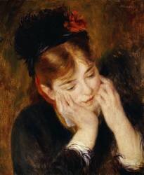 Contemplation (Auguste Renoir) - Muzeo.com