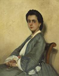 Cousin Argia (Giovanni Fattori) - Muzeo.com