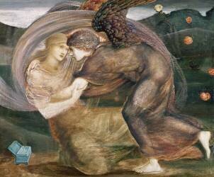 Cupid delivering Psyche (Edward Burne-Jones) - Muzeo.com