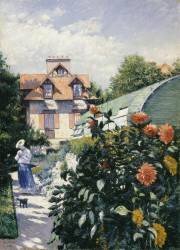 Dahlias (Gustave Caillebotte) - Muzeo.com