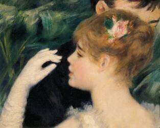 Dancing in Town (Auguste Renoir) - Muzeo.com