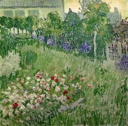 Daubigny's garden (Vincent van Gogh) - Muzeo.com