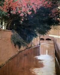 Ditch in Valencia (Santiago Rusiñol) - Muzeo.com