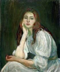 Dreamy Julie (Berthe Morisot) - Muzeo.com