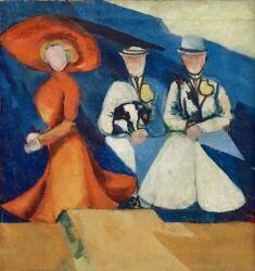 Drei weibliche Figuren (Alexandra Exter) - Muzeo.com