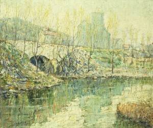 Early Spring (Ernest Lawson) - Muzeo.com