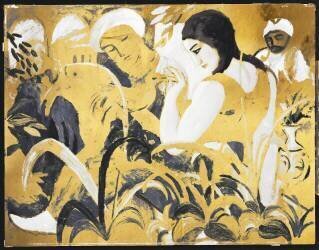 Eastern Women (Odalisque) (August Macke) - Muzeo.com