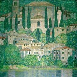 Église de Cassone (Gustav Klimt) - Muzeo.com