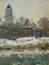 Eglise de Vétheuil (Claude Monet) - Muzeo.com