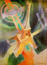 Eiffel tower (Robert Delaunay) - Muzeo.com