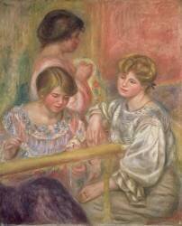 Embroiderers (Auguste Renoir) - Muzeo.com