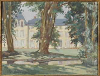 Entrée du château de Malmaison du côté (Florimond Metereau) - Muzeo.com