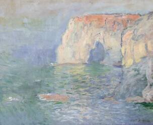 Etretat: Le Manneport (Claude Monet) - Muzeo.com