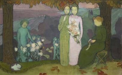Evening of October (Maurice Denis) - Muzeo.com