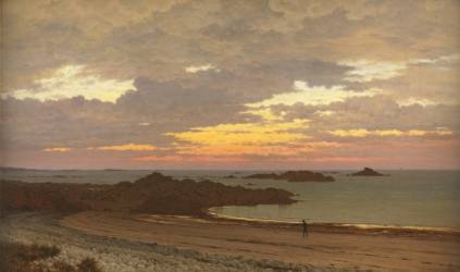 Evening on the Coast (Frederick William Meyer) - Muzeo.com
