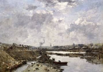 Fecamp (Eugène Boudin) - Muzeo.com