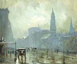 Fifth Avenue (Arthur Clifton Goodwin) - Muzeo.com
