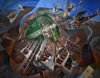 Flight over Vienna (Alfredo Gauro Ambrosi) - Muzeo.com