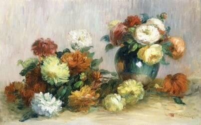 Flower Wreaths (Auguste Renoir) - Muzeo.com