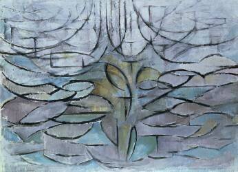 Flowering Appletree (Piet Mondrian) - Muzeo.com