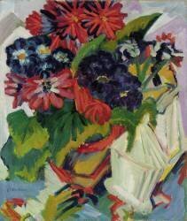 Flowers (Ernst Ludwig Kirchner) - Muzeo.com