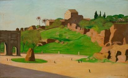 Forum romanum (Félix Vallotton) - Muzeo.com