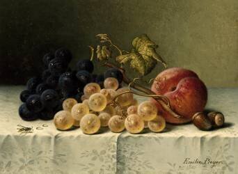 Früchtestillleben (Emilie Preyer) - Muzeo.com