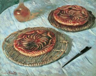 Fruit Tarts (Claude Monet) - Muzeo.com