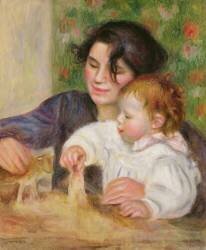 Gabrielle and Jean (Auguste Renoir) - Muzeo.com