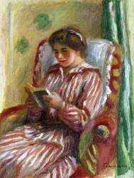Gabrielle Reading (Auguste Renoir) - Muzeo.com