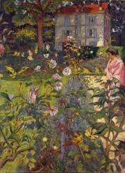 Garden at Vaucresson (Edouard Vuillard) - Muzeo.com